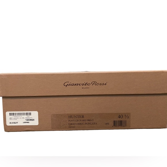 GIANVITO ROSSI Levy 85 leopard-print calf hair knee boots - Picture 8 of 11